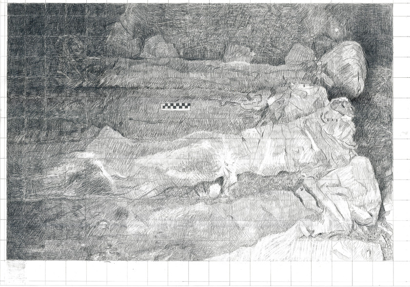 Archäologische Grabung  1995 / Excavation 1995