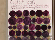 Glücklich sein <span style="color: #99a384;"><em>/ To be happy